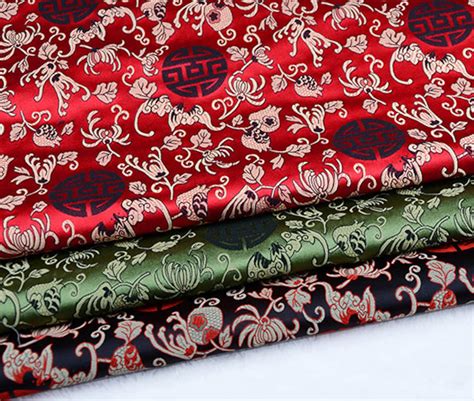 chinese silk brocade fabric